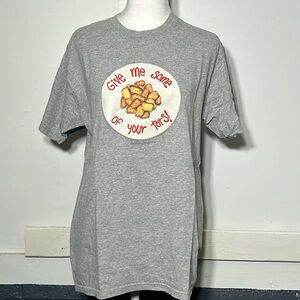 Napoleon Dynamite Give me some of your tots! Tshirt, 100% cotton
